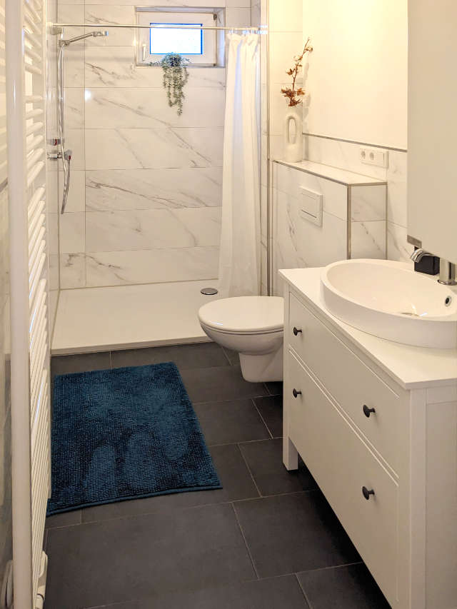 Badezimmer der Ferienwohnung