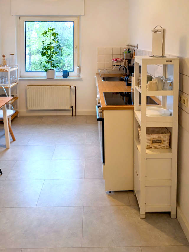 Küche der Ferienwohnung