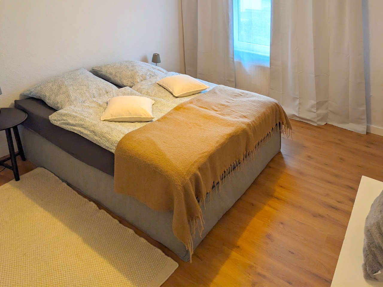 Schlafzimmer der Ferienwohnung